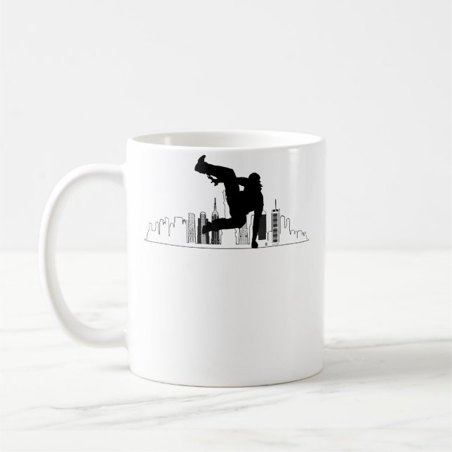 Mug Parkour Freerunning Freerunner (Gauche)