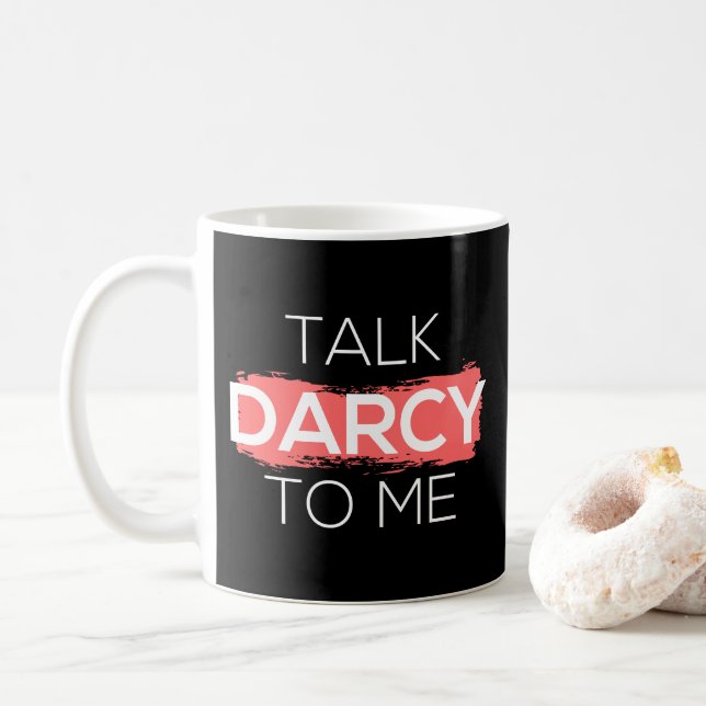 Mug Parle Darcy à moi I (Avec donut)