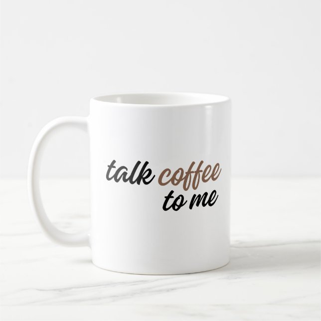Mug parle-moi café (Gauche)