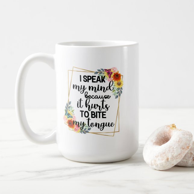Mug Parle Mon Esprit (Avec donut)