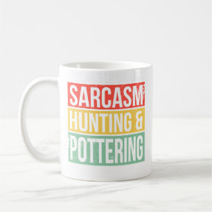 Mug Parler 3 Langues Sarcasme Chasse Et Poterie Chasse