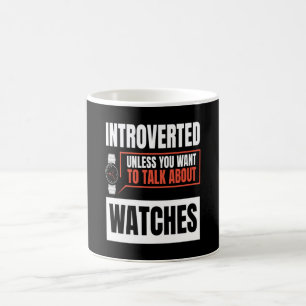 Mug Parler de la surveillance des montres