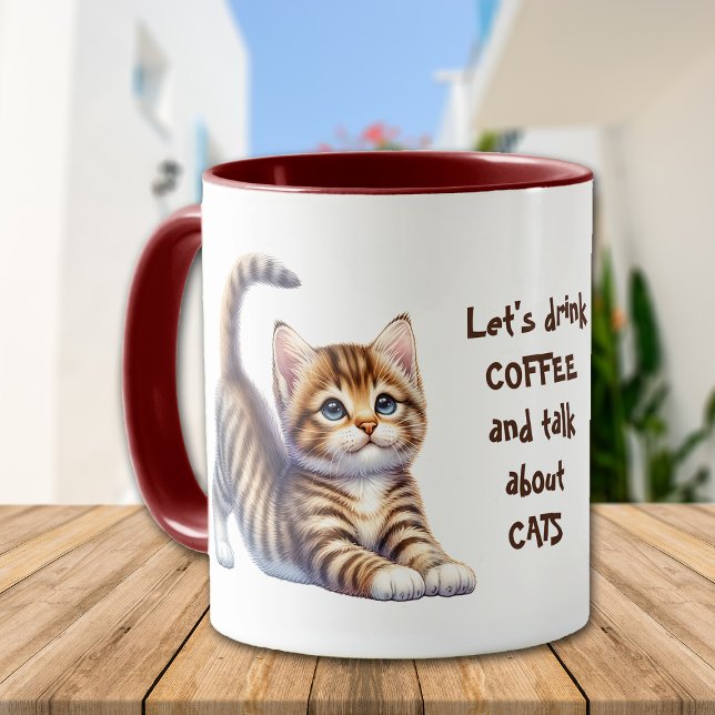 Mug Parler Drôle Des Chats (Créateur téléchargé)