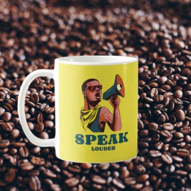 Mug Parler plus fort (Créateur téléchargé)