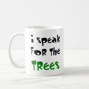 Mug parler pour les arbres