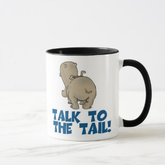 Mug Parlez à l'hippo de queue