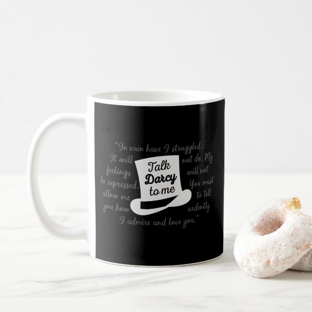 Mug Parlez Darcy avec moi II (Avec donut)
