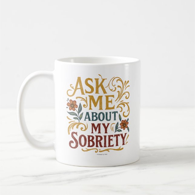 Mug Parlez-moi de ma sobriété -  (Gauche)
