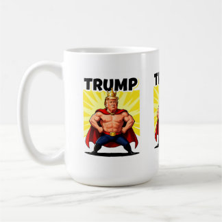 Mug Parodic Superhero Trump Caricature