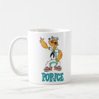 Mug Parodie de Popeye Vintage des années 1990