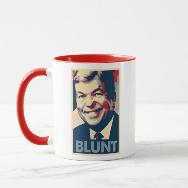 Mug Parodie politique d'affiche de Roy Blunt (Gauche)