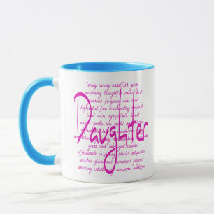 Mug Paroles d'amour pour la fille
