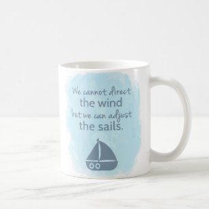 Mug Paroles de sagesse Citation de bateau à voile naut