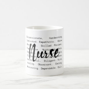 Mug Paroles d'infirmière inspirante