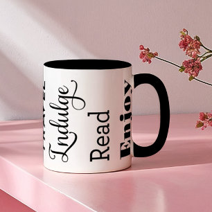 Mug Paroles d'inspiration pour la retraite Noir