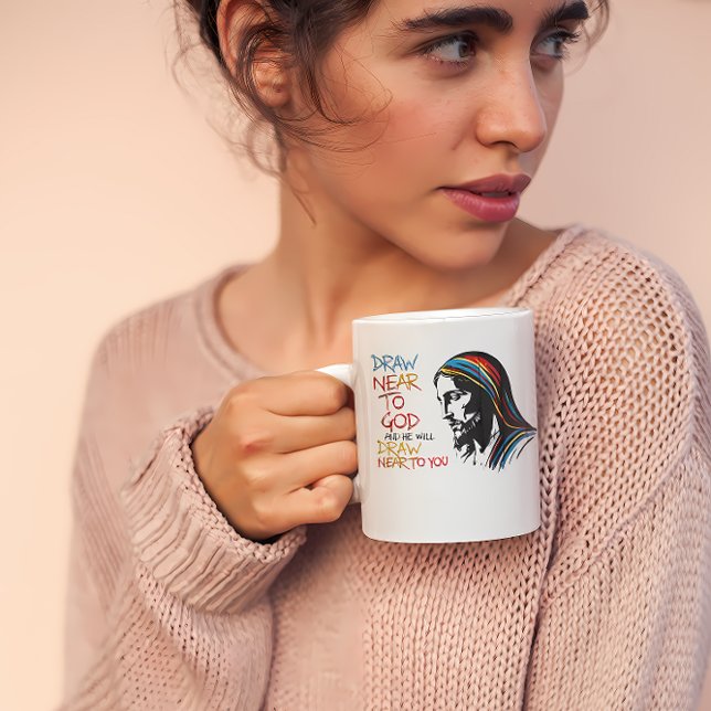 Mug Paroles Divines : Jésus Inspire (Créateur téléchargé)