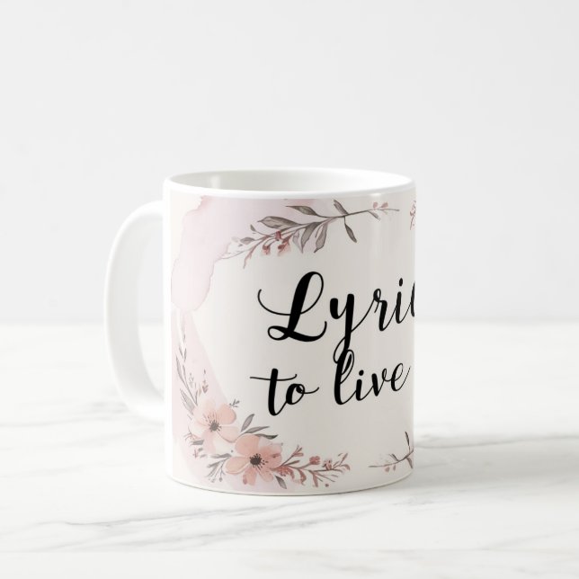Mug Paroles pour vivre (Devant gauche)
