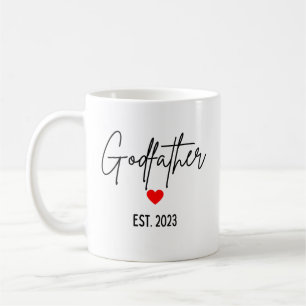 Mug Parrain 2023 Mug, Godparents Proposition Cadeau