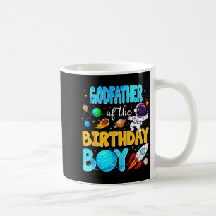 Mug Parrain de l'astronaute spatial garçon du jour d'a