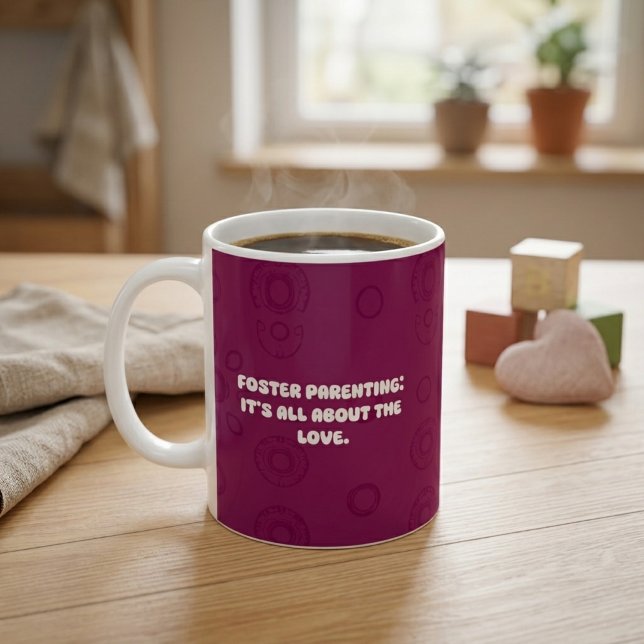 Mug Parrainage, tout est dans l'amour Design (Créateur téléchargé)