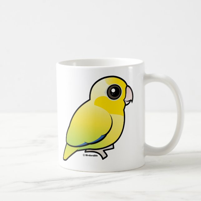 Mug Parrotlet Pacifique jaune (Droite)
