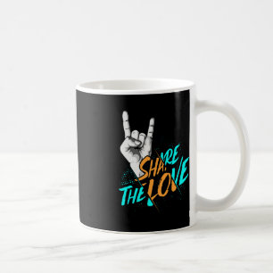 Mug Partager L'Amour Hommes Femmes Enfants Garçons Fil