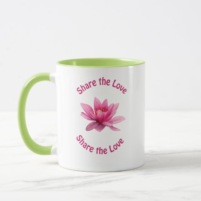 Mug Partagez l'amour (Gauche)