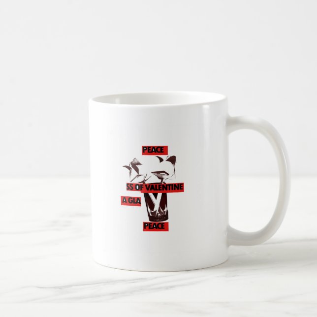 Mug Partagez l'amour : Un verre de Saint Valentin (Droite)