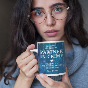 Mug Partenaire Dans Le Crime Amitié Personnalisée