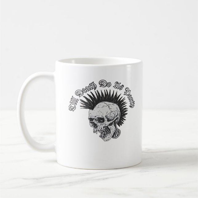 Mug Parti jusqu'à la mort Do Us Party Halloween (Gauche)
