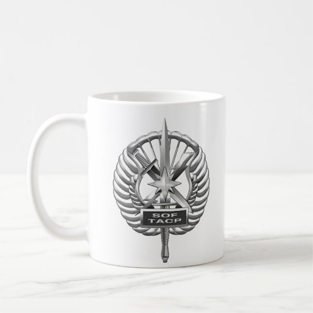 Mug Parti tactique du contrôle aérien des forces d'opé (Gauche)