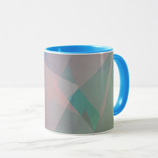 Mug Particules volantes Abstraites | Formes géométriqu