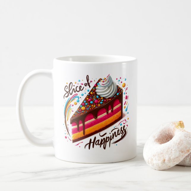 Mug Partie du bonheur D1 (Avec donut)
