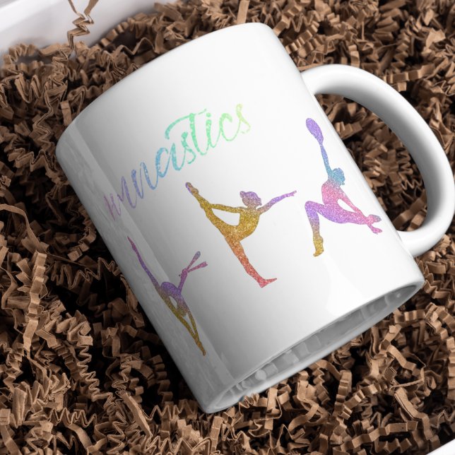 Mug Parties scintillant arc-en-ciel rythmique à deux t (Créateur téléchargé)