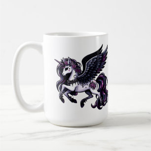 Mug Parties scintillant cosmique de licorne pegasus fo