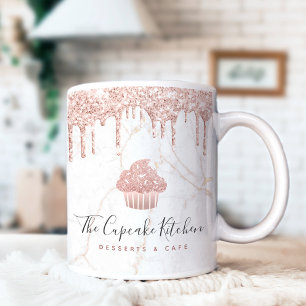 Mug Parties scintillant Cupcake rose Drives Boulangeri