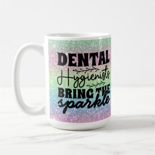 Mug Parties scintillant hygiéniste dentaire Sparkle Bl