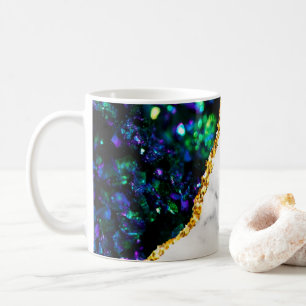 Mug Parties scintillant intérieure de luxe en marbre