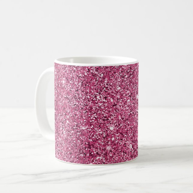 Mug Parties scintillant rose Glitz (Devant gauche)