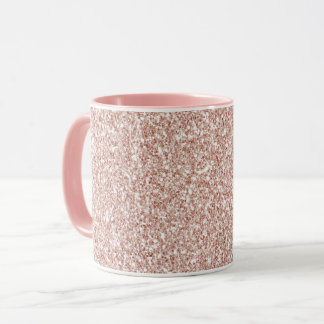 Mug Parties scintillant rose pâle      