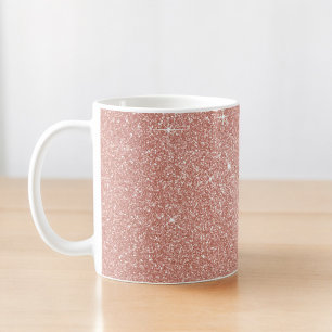 Mug Parties scintillant rose rose or-Blush et étincell