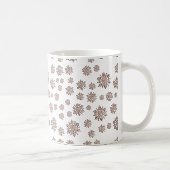 Mug Parties scintillant Snowflakes (Droite)
