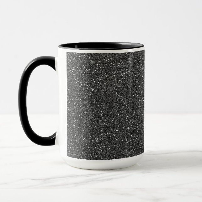 Mug Parties scintillantes noires (Gauche)