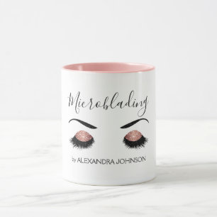Mug Parties scintillantes scintillantes Microblading