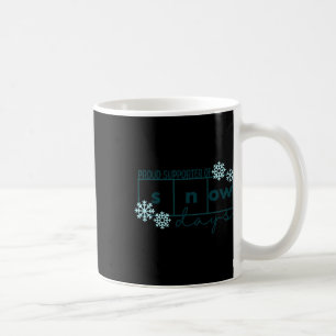 Mug Partisan Fier des Journées de Neige Professeurs No