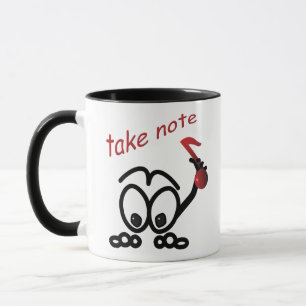 Mug Partition musicale Partition enseignant musicien c