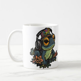 Mug Party Frog Dj Edm Festival Flora Frog Rave