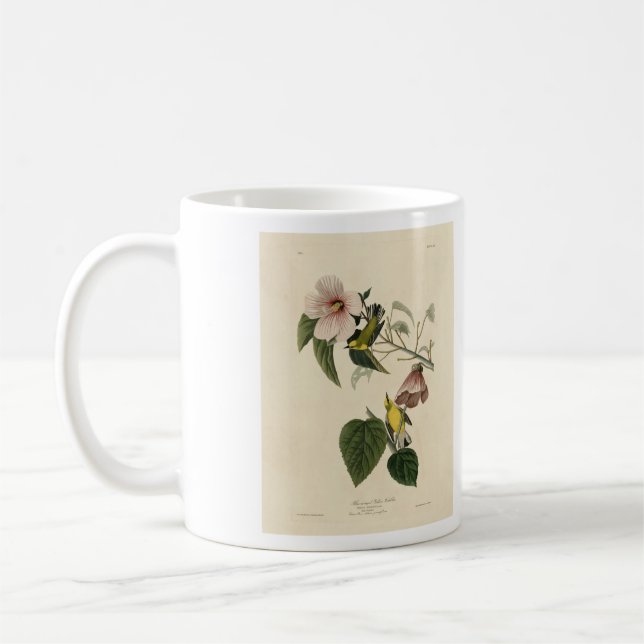 Mug Paruline jaune à ailes bleues - Audubon Birds Amér (Gauche)