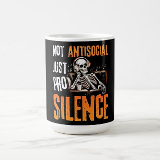 Mug Pas Antisocial Juste Pro Silence