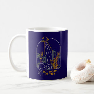 Mug Pas aujourd'hui les aliens